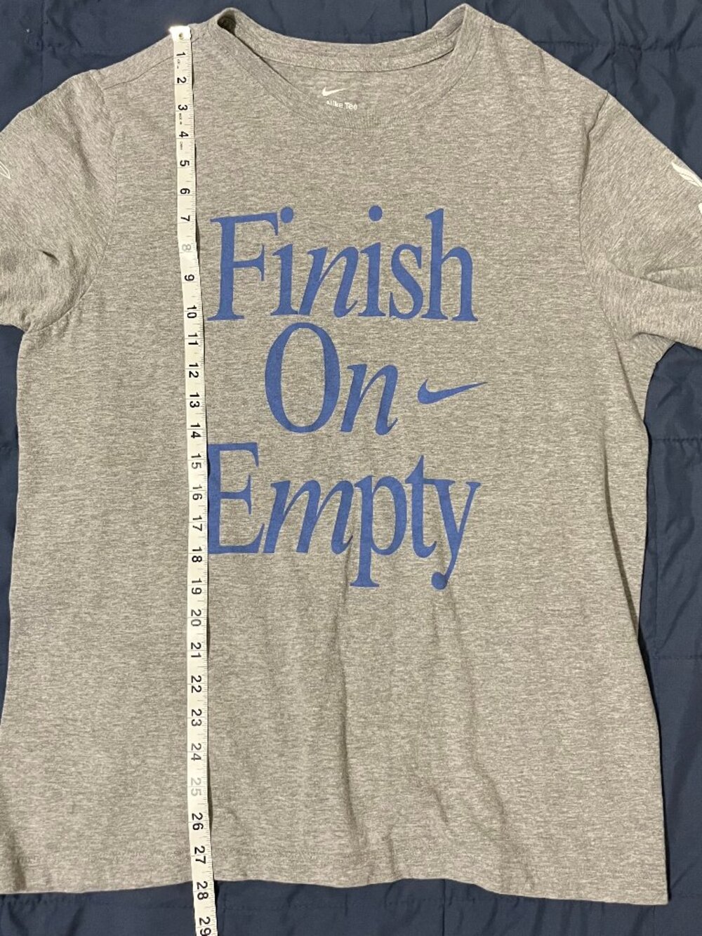"Finish on Empty" Nike t-shirt; Size L - Picture 9 of 10